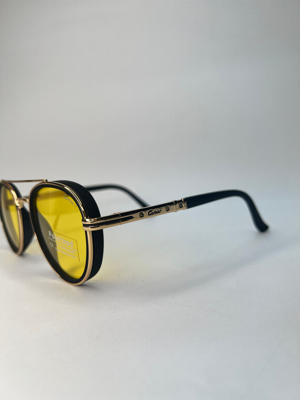 عینک آفتابی مردانه ( پلیسی / خلبانی) با لنز پلاریزه از برند کارتیر (۰۴۶)