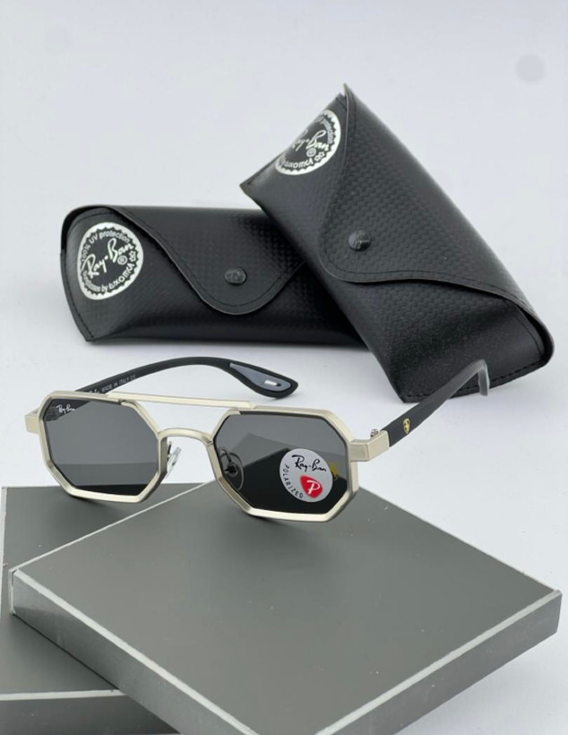 عینک آفتابی اورجینال Ray‑Ban Ferrari – انتخاب خاص مردان شیک/ کد ۰۶۸